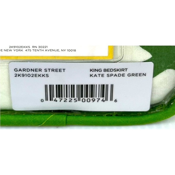 Never used Kate Spade King Bedskirt - Picture 2 of 4